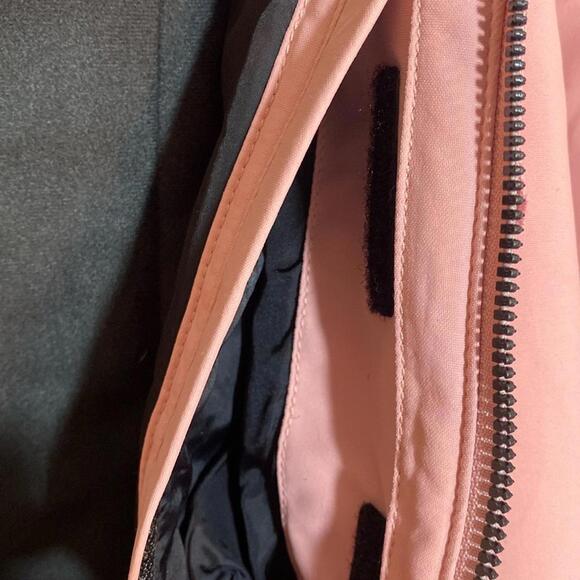 O'Neill Women's Pink Jacket with Faux Fur Hood - Picture 6 of 8